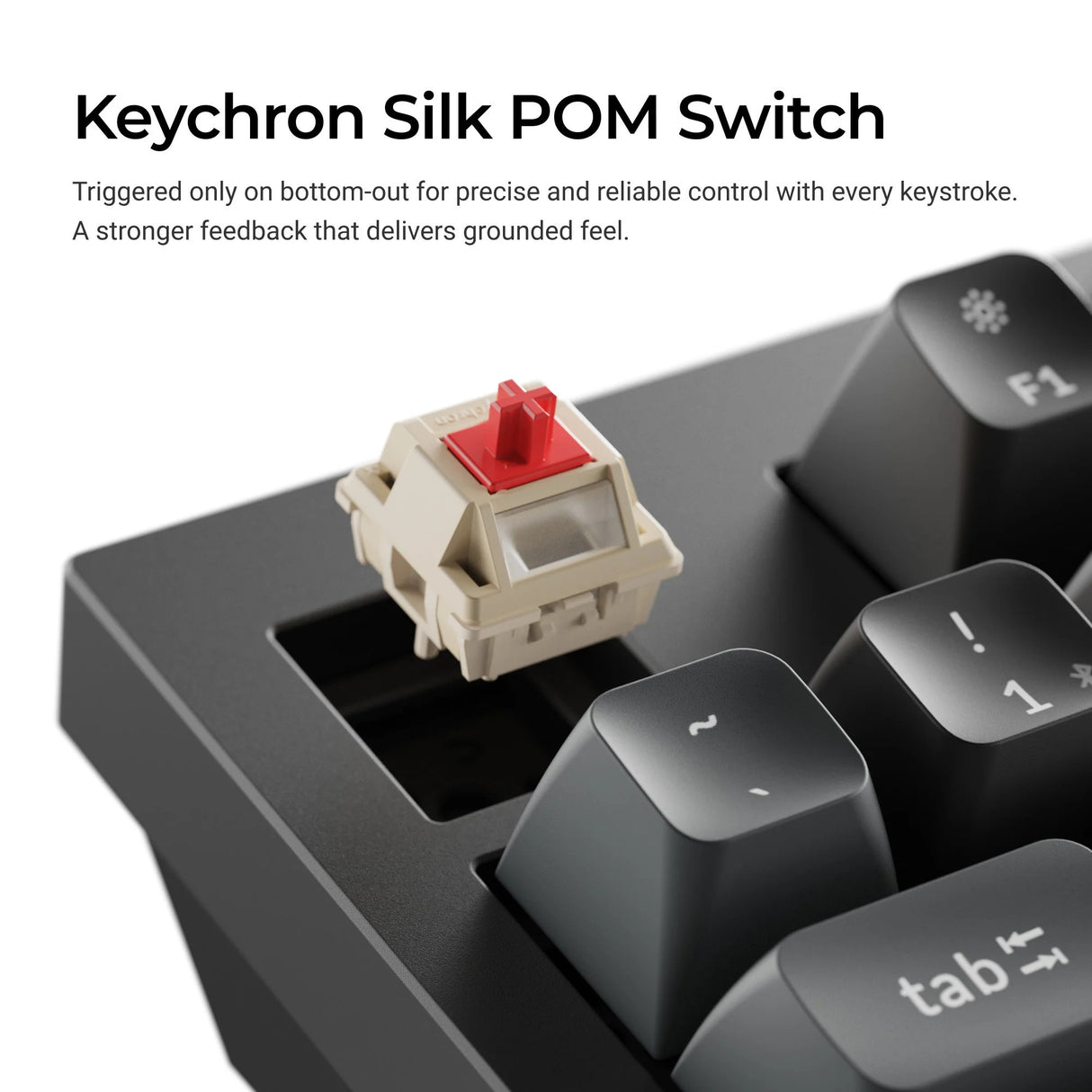 Keychron q5 ultra-m3 8k wireless custom mechanical keyboard (zwart, us lay-out (qwerty), silk pom banana, 96%, rgb, hot swap, 8k, 2.4 ghz | bluetooth 5.2 | usb-c)