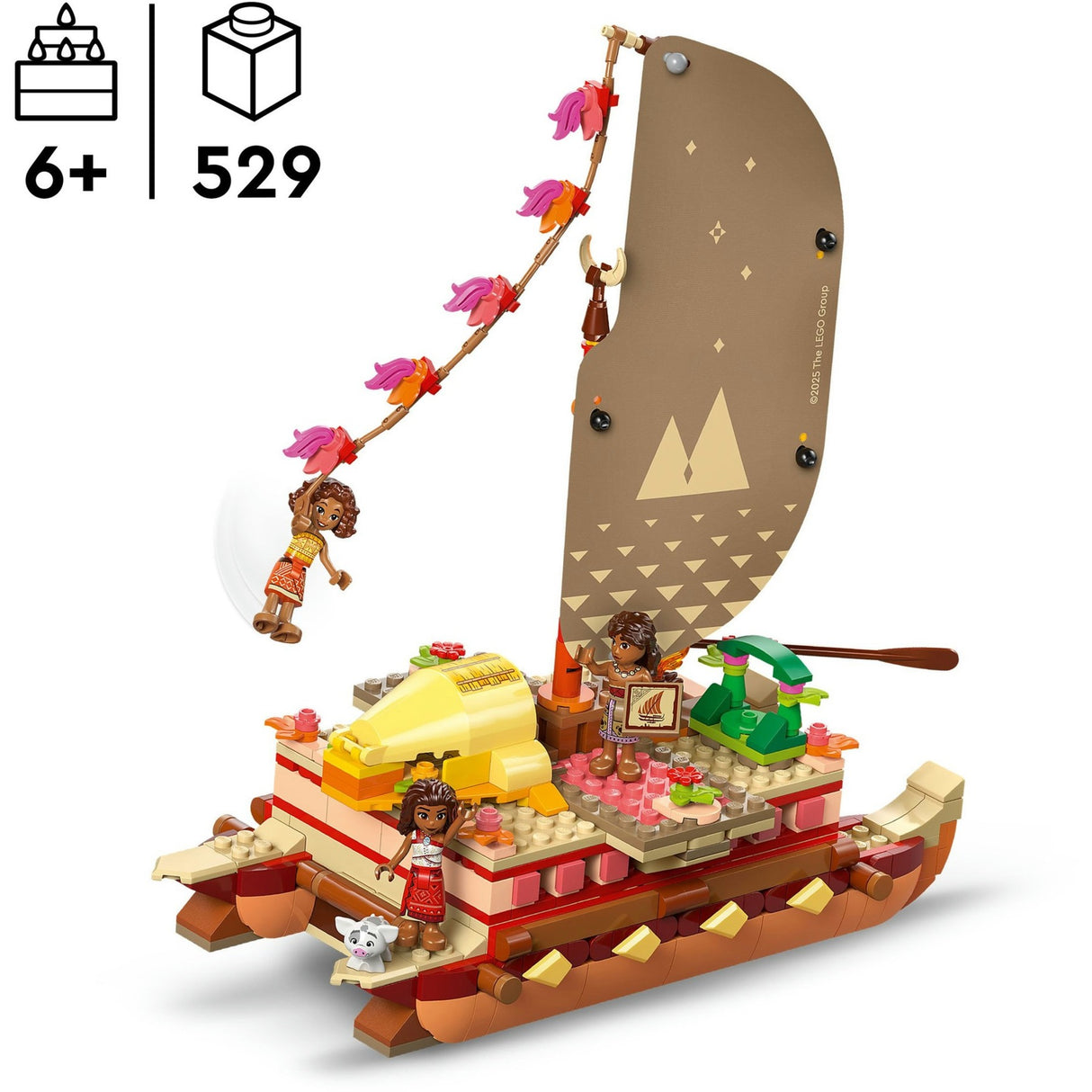 Lego Disney Princess 43270 Vaianas Abenteuerkanu