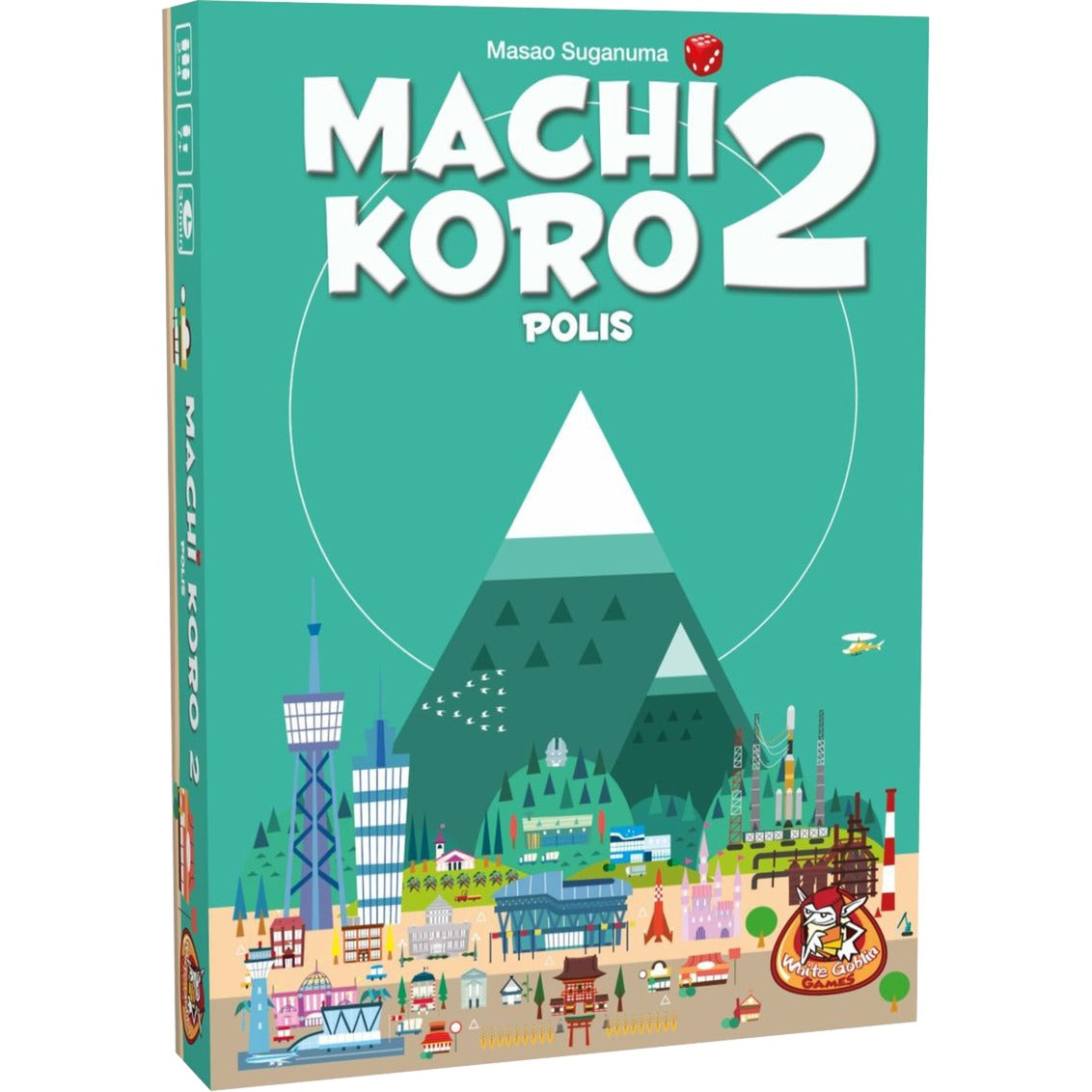 Weiße Goblin -Spiele Machi Koro 2: Polis!