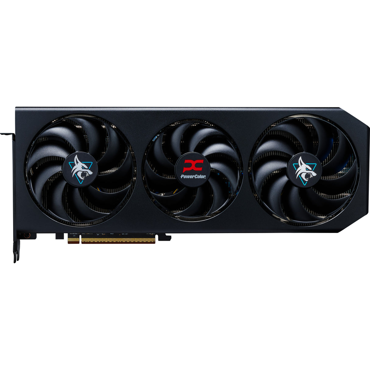 Powercolor Radeon RX 9070 Gre Hellhound 12GB GDDR6 Grafikkarte (schwarz, RDNA4, 3x Display Port, 1x HDMI 2.1)