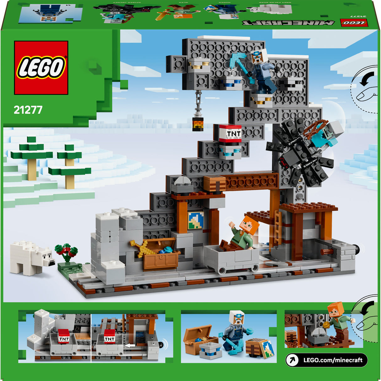 Lego Minecraft 21277 Die Spitzhackenmine