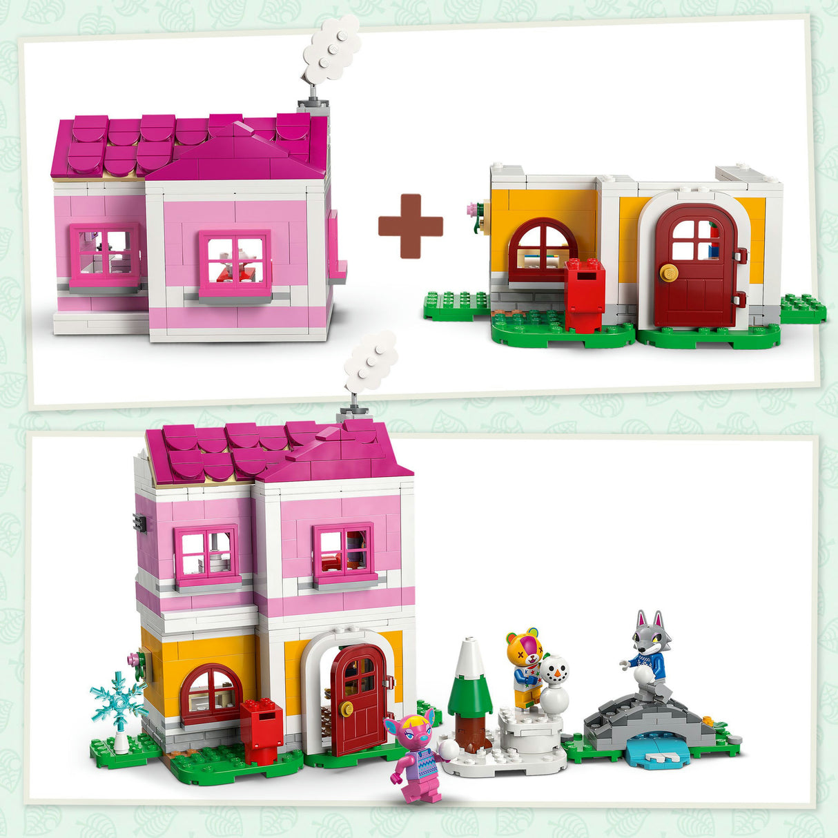 Lego Animal Crossing 77057 Kreativhäuser