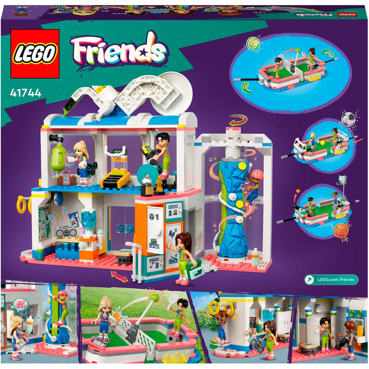 Lego Friends – Sportzentrum-Bauspielzeug (41744)
