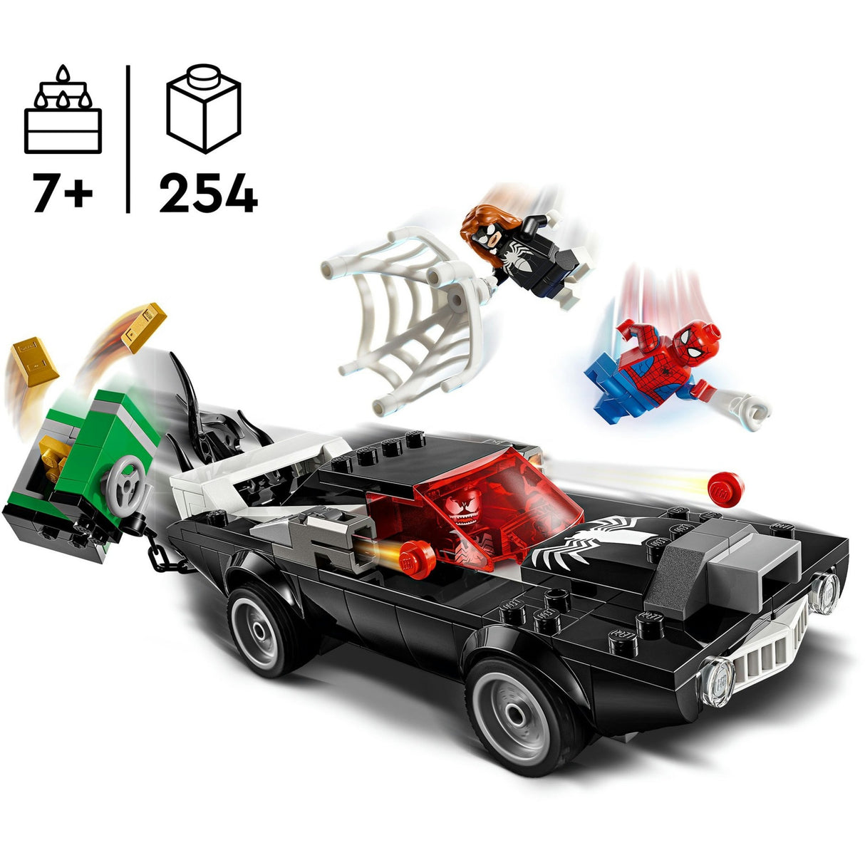 Lego® Marvel Spider-Man vs. Venoms Oldtimer – 76309