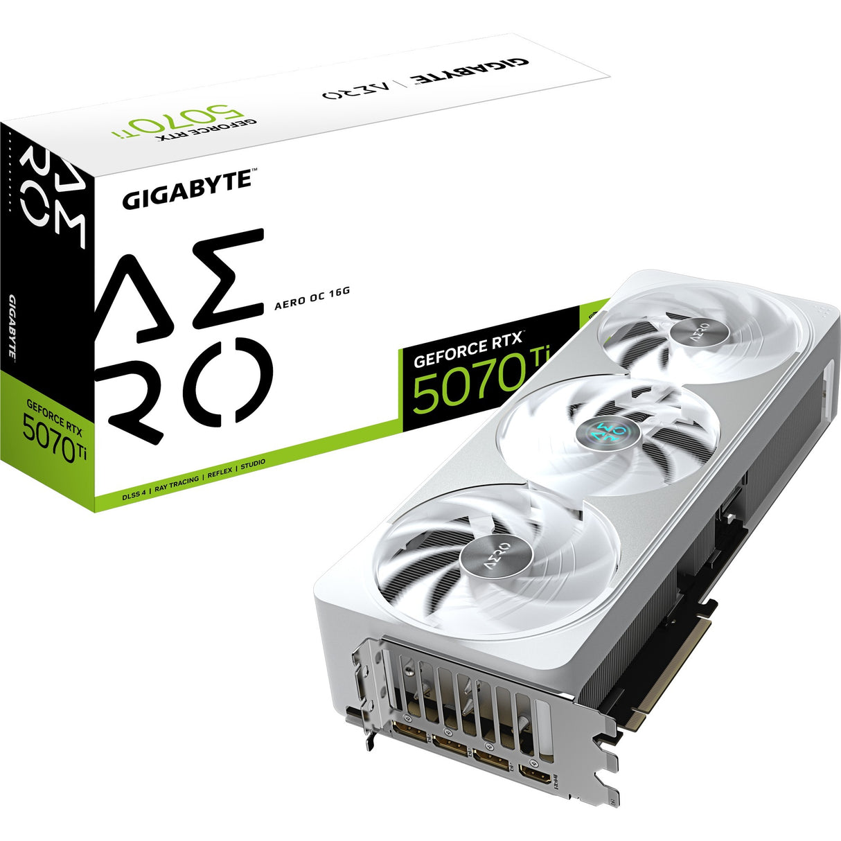 Gigabyte GeForce RTX 5070 Ti Aero OC 16G Grafikkarte (3x Display Port, 1x HDMI)