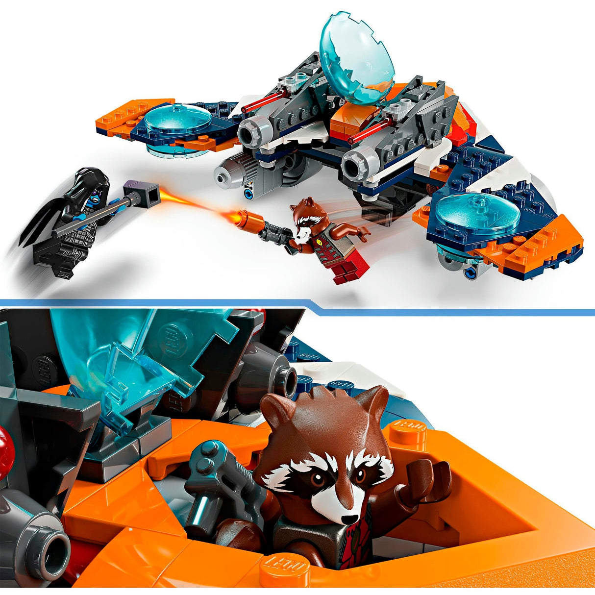 Lego Lego Super Heroes 76278 Rockets Warbird gegen Ronan