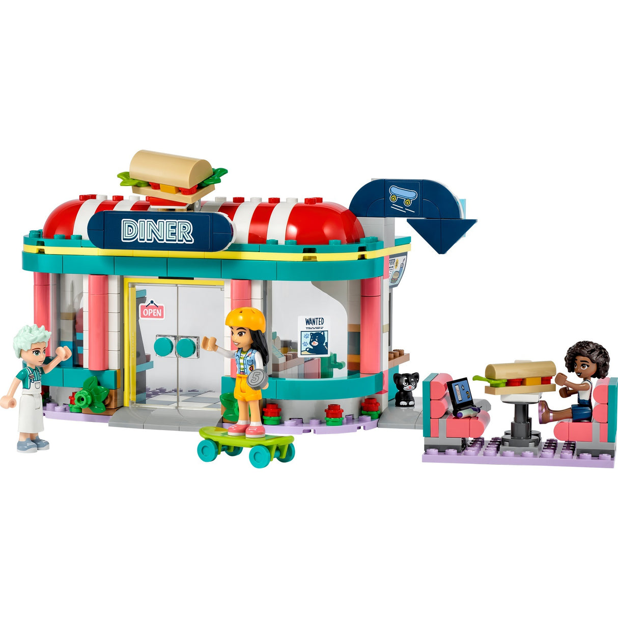 Lego Lego Friends 41728 Heartlake Restaurant in der Stadt