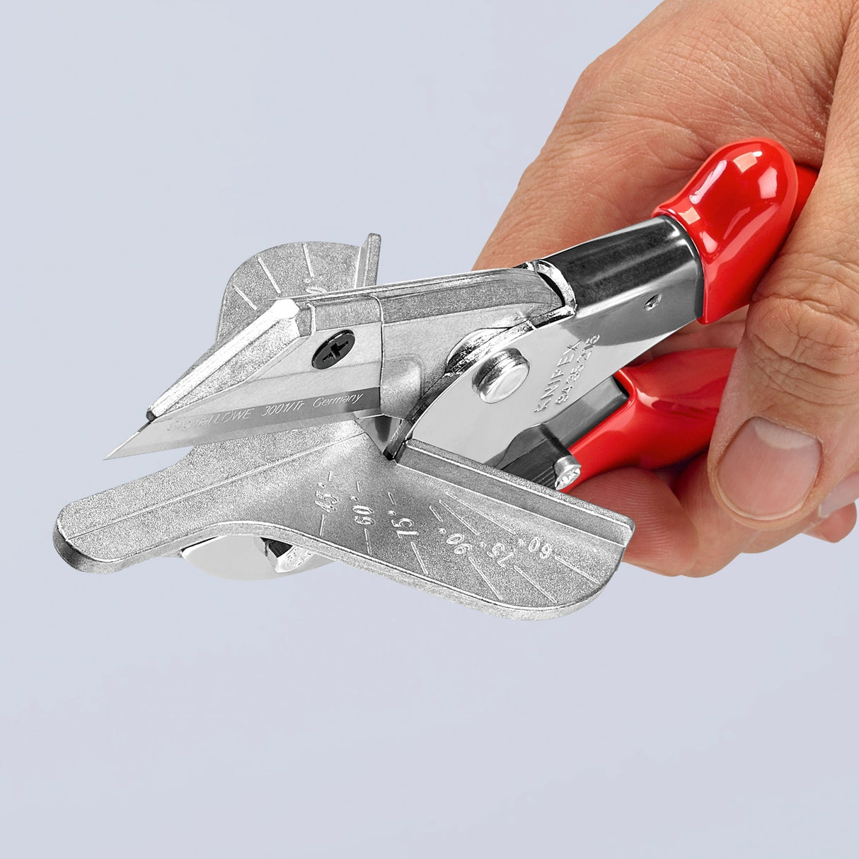Knipex 94 35 215 Gehrungsschneider für Kunststoff- und Gummiprofile