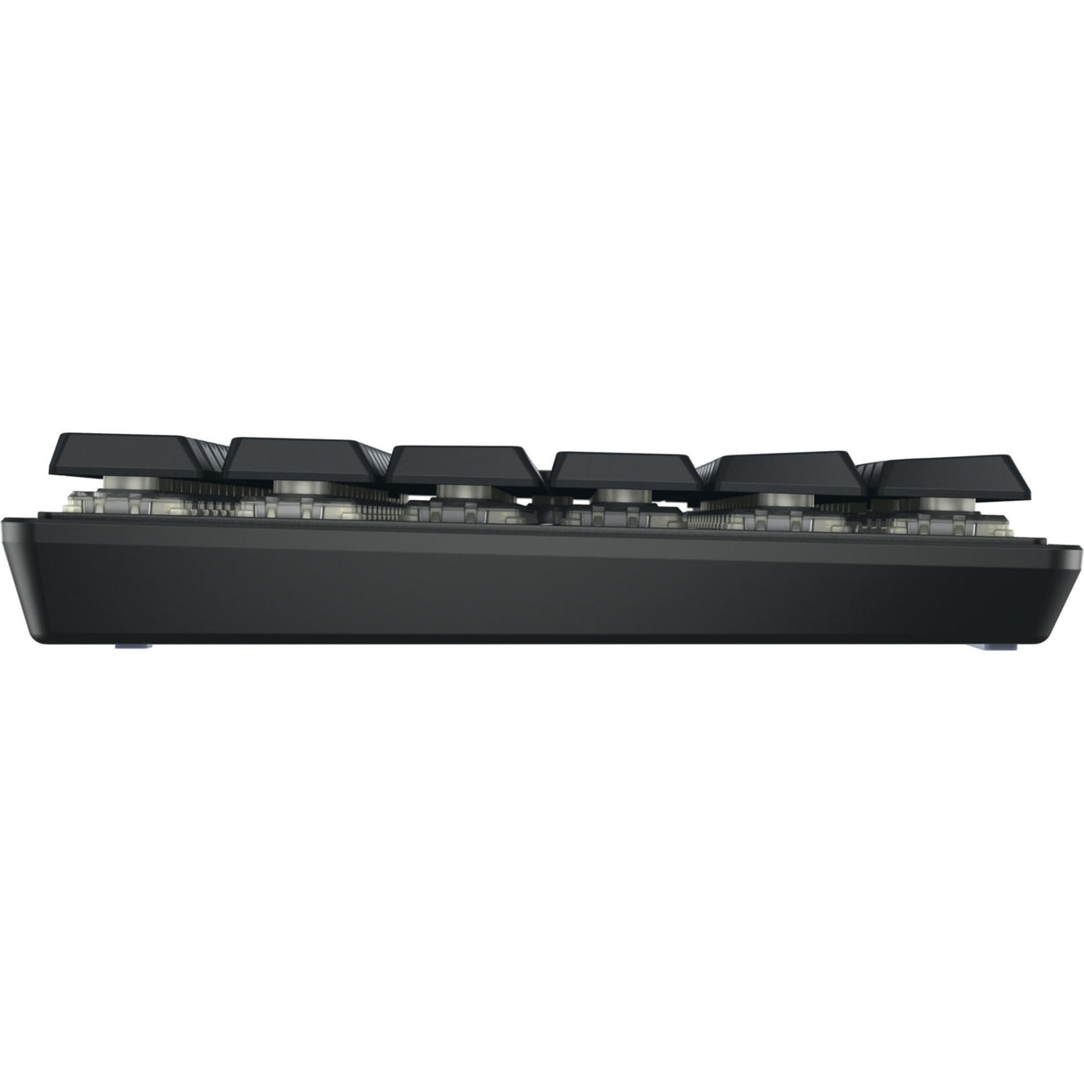 Cherry KW 550 MX LP, Tastatur (Schwarz, US-Layout, MX Low Profile 2.0 Elfenbein, 96 %, weiße LED, PBT-Tastenkappen)
