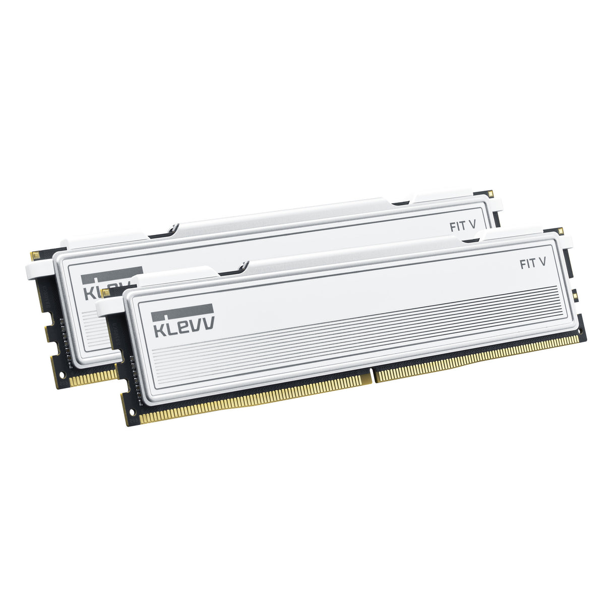 Klevv 32 gb ddr5-6400 (2x 16 gb) kit werkgeheugen (wit, kd5agu880-64b300f, fit v, xmp 3.0, expo)