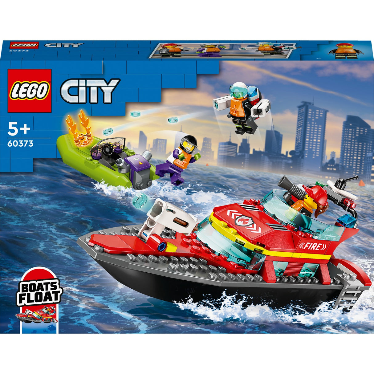 Lego City Feuerrettungsboot 60373