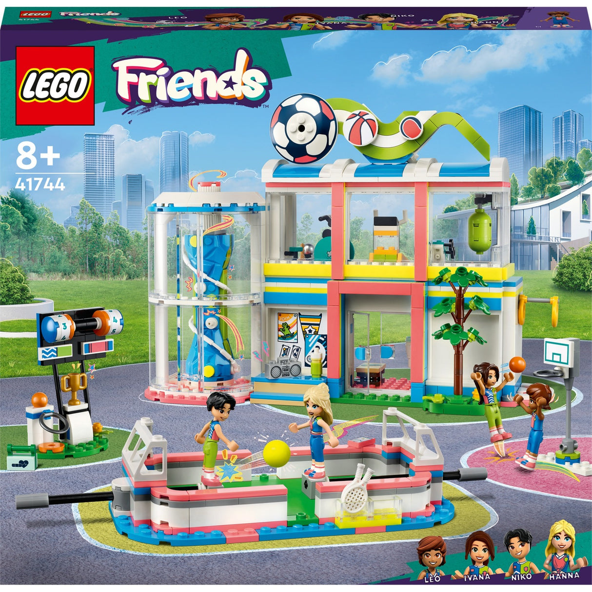 Lego Friends – Sportzentrum-Bauspielzeug (41744)
