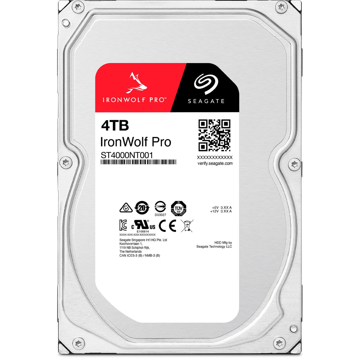Seagate Ironwolf Pro 4 TB Festplatte (ST4000NT001, SATA 600, 24 7)