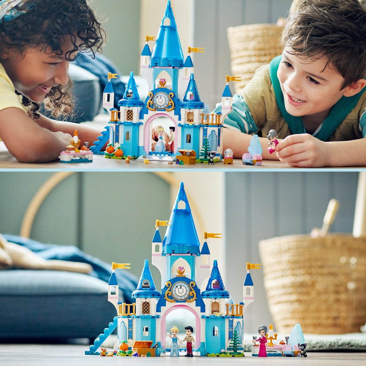 Lego Lego Prinzessin 43206 Das Schloss von Aschenputtel und der Prinz