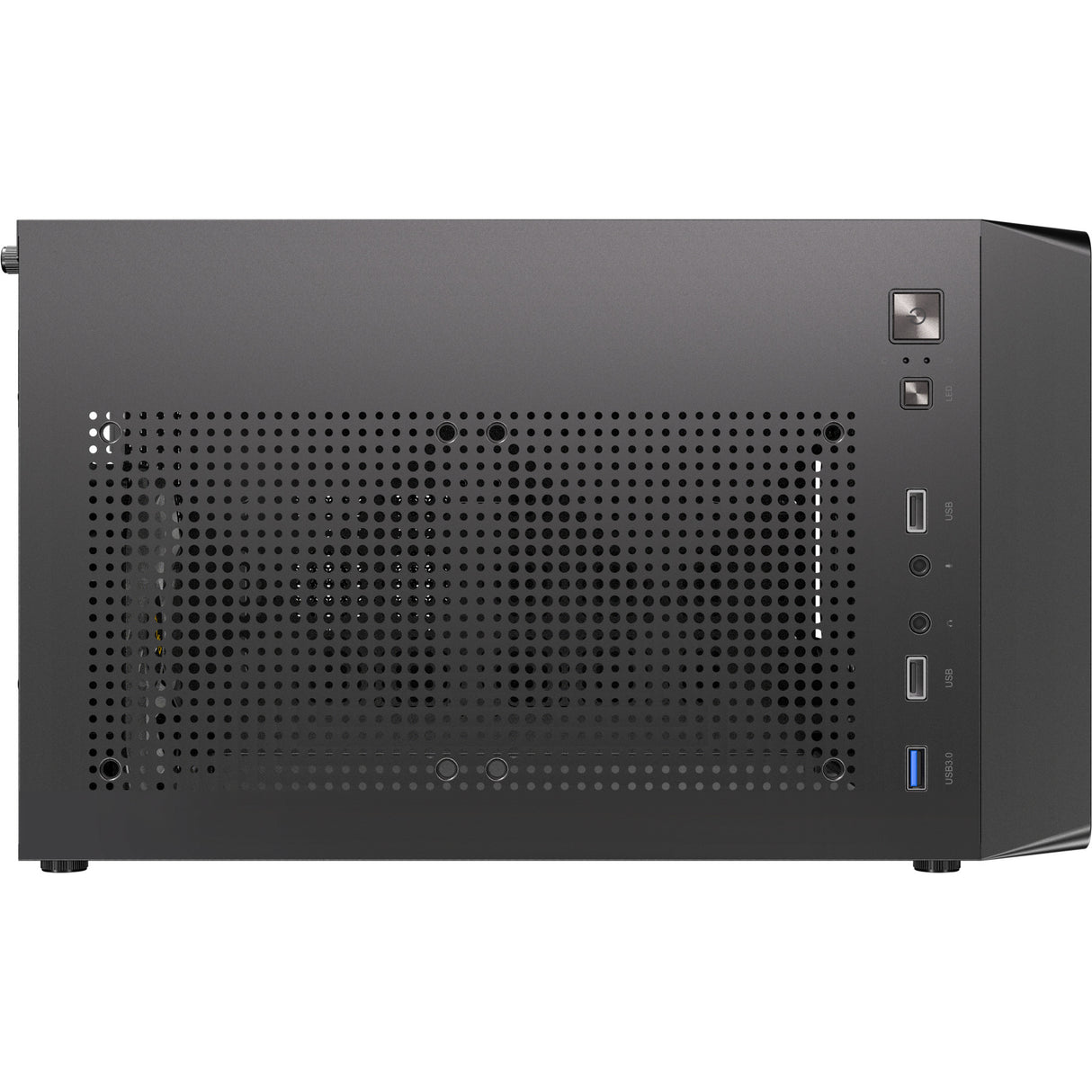 Antec Ax26 RGB Elite Midi-Tower-Gehäuse (schwarz | 3x USB-A | gehärtetes Glas)