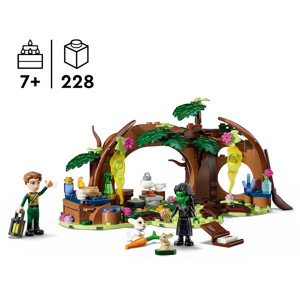 Lego 75687 Das Versteck des bösen Elphaba | 2 Stk