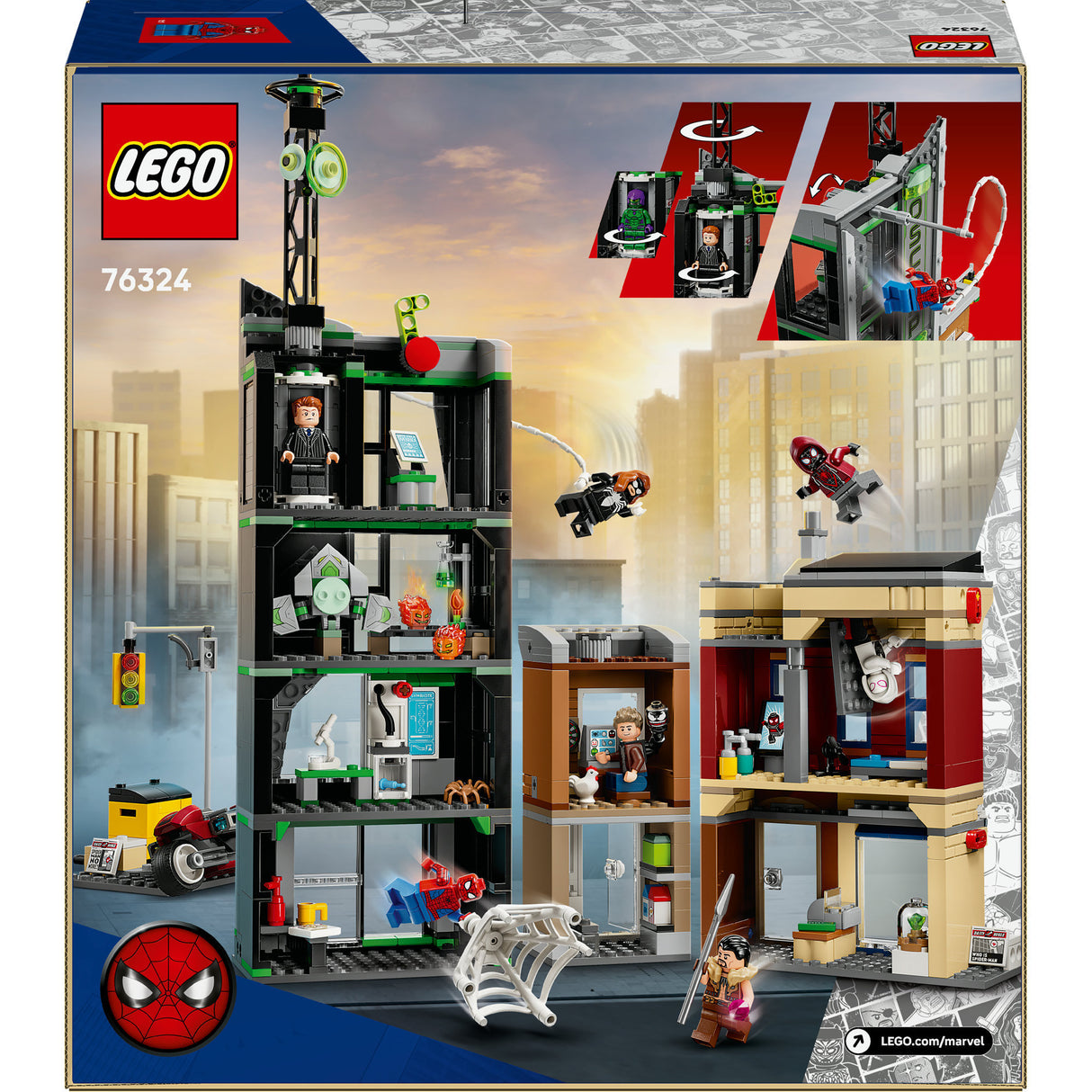 Lego® Marvel Spider-Man vs. Oscorp – 76324