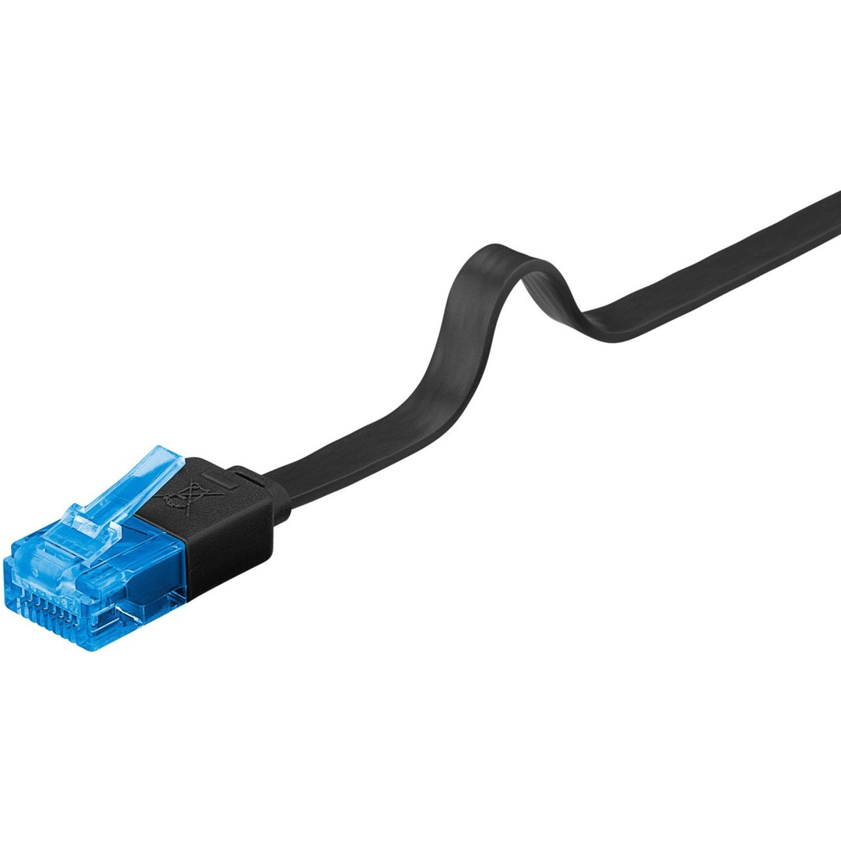 Goobay Cat 6a Flat UUTP, Bl 20m