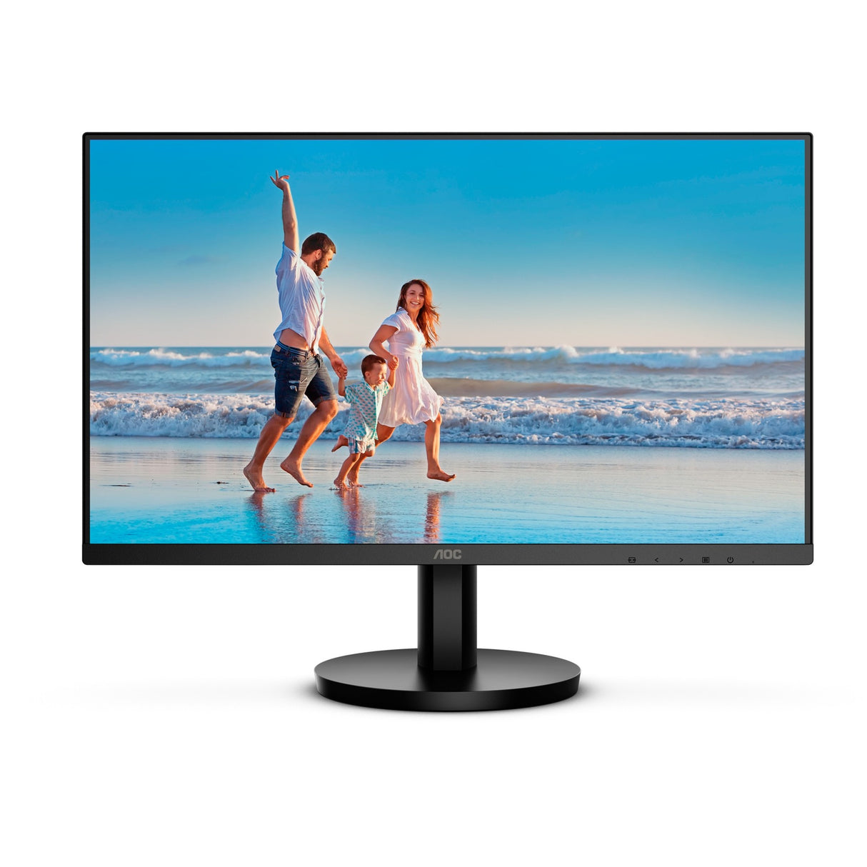 Aoc 24b3ca2 24 Monitor (schwarz, 100 Hz, HDMI, USB-C, Audio, adaptive Synchronisierung)