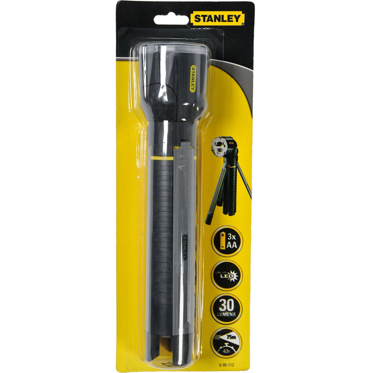 Stanley MaxLife Zaklamp leitete drei -net