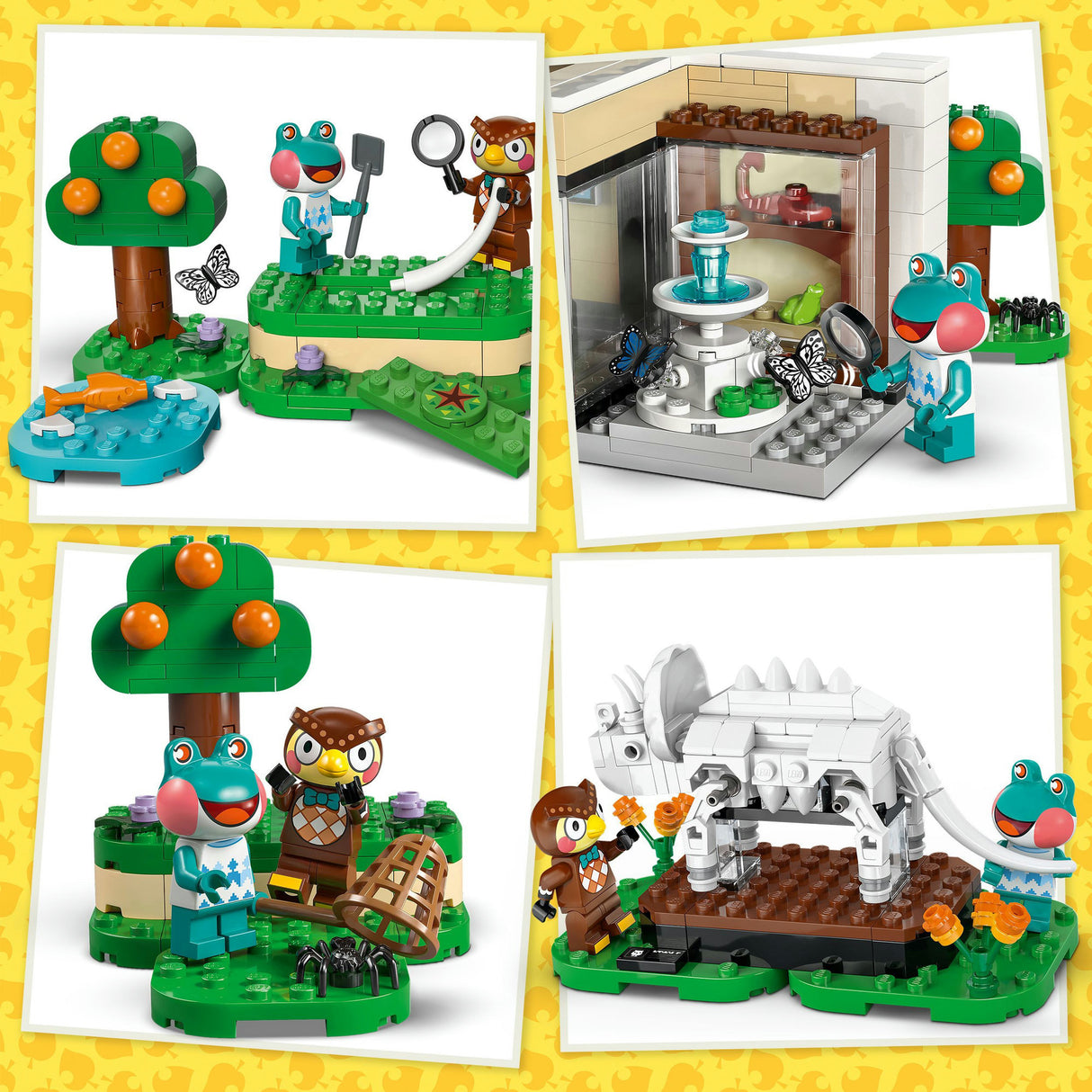 Lego Animal Crossing 77056 Blathers Museumssammlung