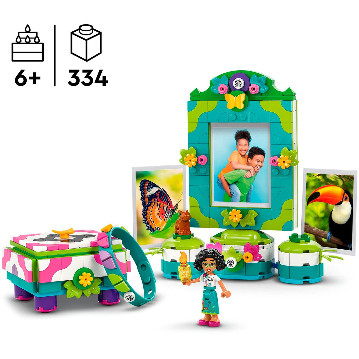 Lego Disney 43239 Mirabels Fotorahmen und Schmuckschatulle