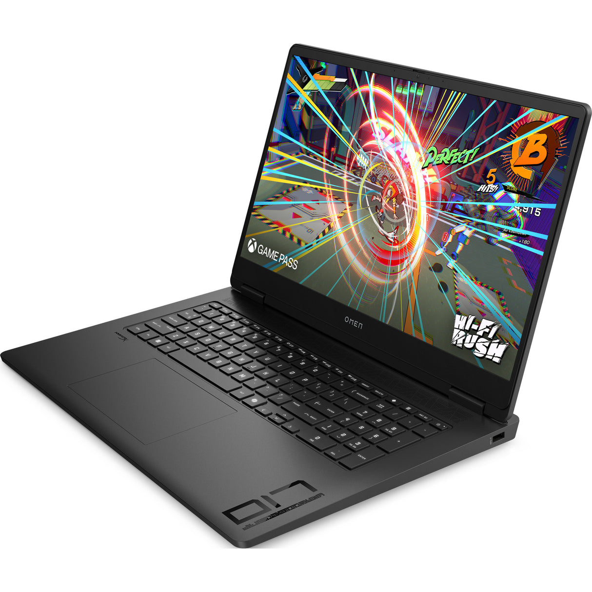 Omen 17-db1075nd (c2xw7ea#abh) 17.3 copilot+ gaming laptop (zwart | ryzen ai 9 365 | rtx 5070 | 32 gb | 1 tb ssd)