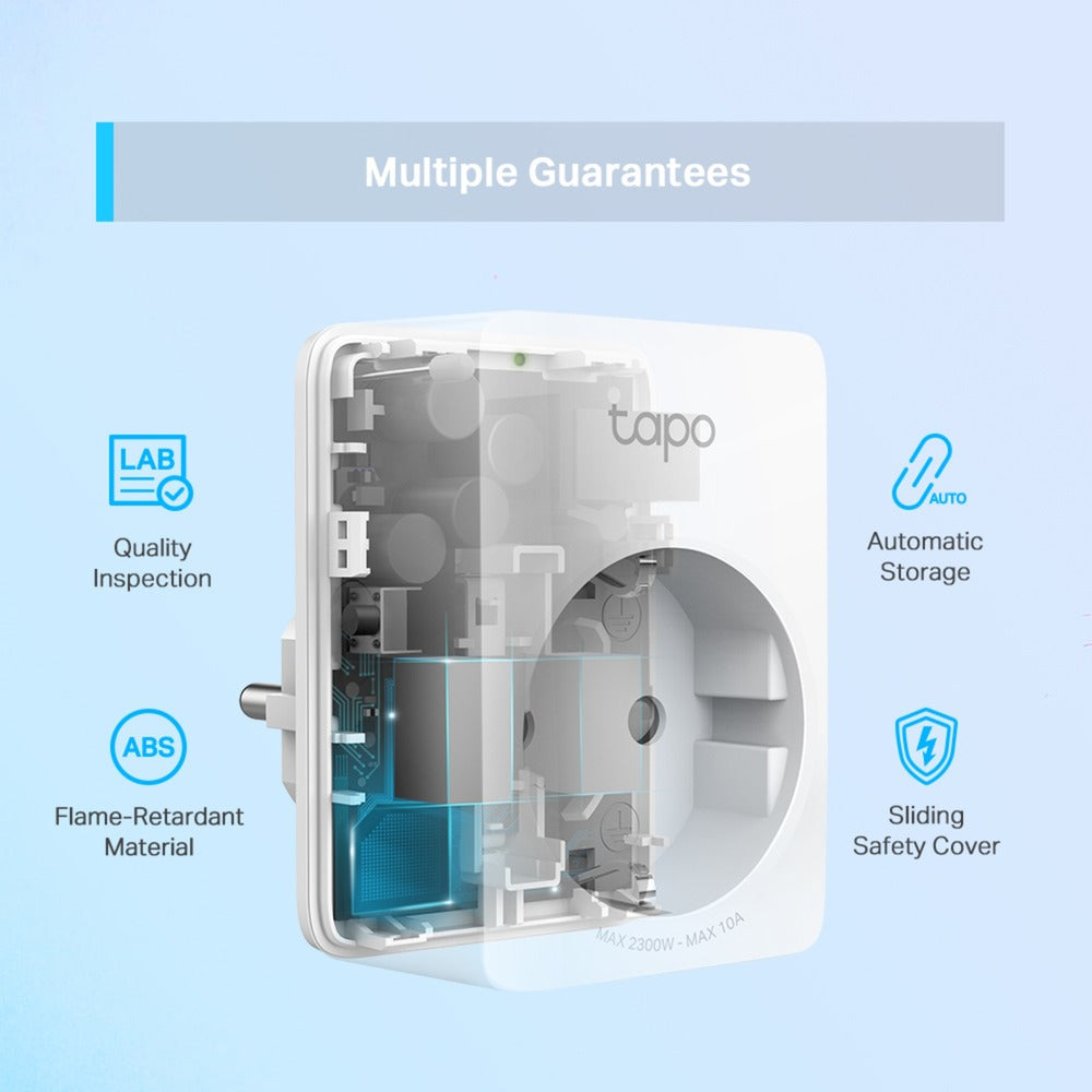 TP-Link Tapo P100 Mini WiFi Stoppcontact (4 Pack)
