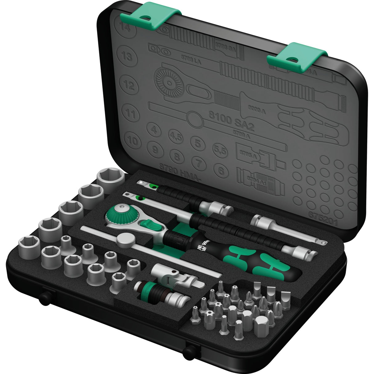 Wera 8100 SA 2 Zyklop Speed Ratelet 1 4