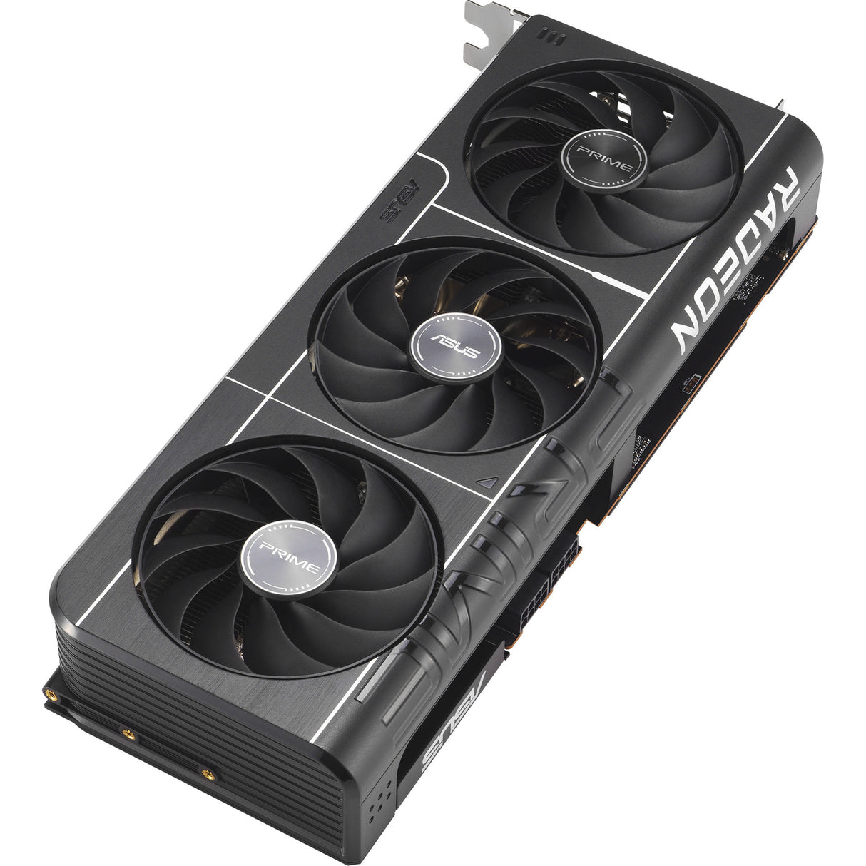 Asus Prime Radeon RX 9070 Gre Grafikkarte (grau, 3x Display Port, 1x HDMI)