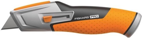 Fiskars Carbonmax – Universalmesser – Klappmesser – ergonomischer Griff – Edelstahl