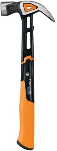 Fiskars Isocore-Serie – Zimmermannshammer – 570 g – 34,2 cm – rutschfest
