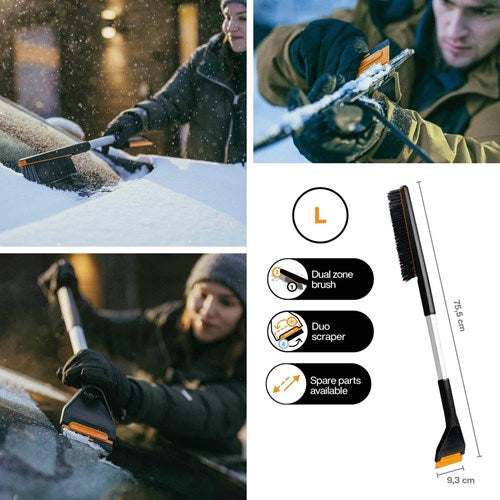 Fiskars plus lange Schneebürste und Eiskratzer für das Auto – 1078494