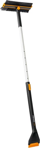 Fiskars X-Series Teleskop- und rotierende Schneebürste und Eiskratzer für das Auto – 1078492