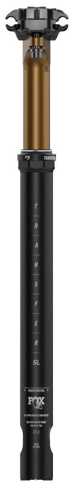 Werksinterne Dropper-Sattelstütze von Fox Racing Shox Transfer SL