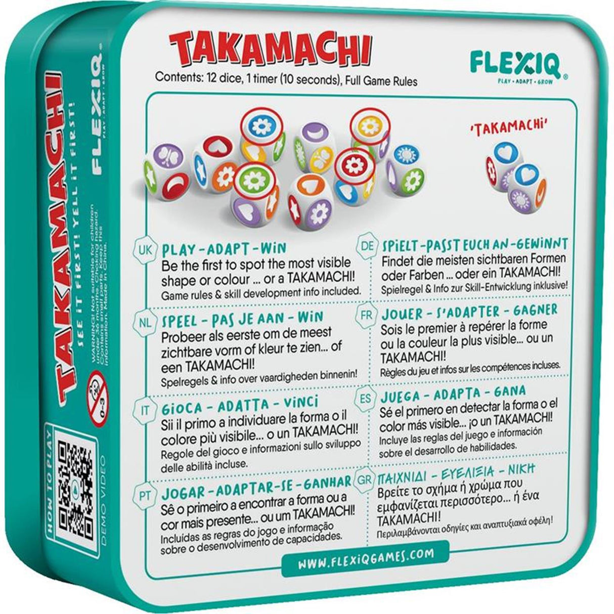 Flexiq – Takamachi-Würfelspiel