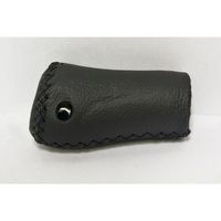 Gazelle -Griffkappe rechts 88 mm - schwarzes Aero -Leder