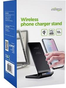 Enzo gembird kabelloses Qi-Ladegerät Standard 10 W schwarz für Smartphone – 9540254