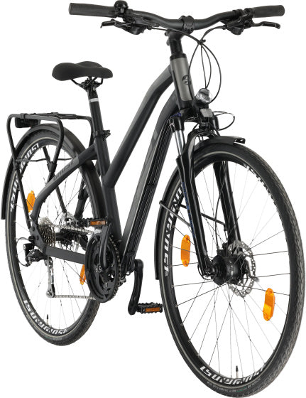 Ghost Square 28 Zoll XS Damen 27V Schwarz Grau
