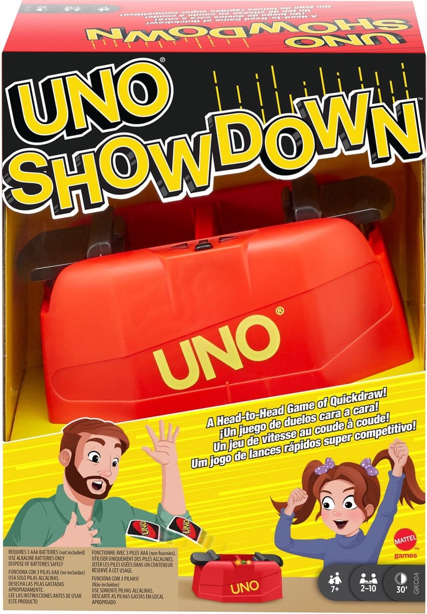 Boosterbox Mattel - UNO Showdown -Kartenspiel