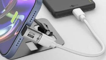 Goobay USB-C-Adapter | männlich weiblich | vertikal | kurz | 90-Grad-Adapter – 9550433