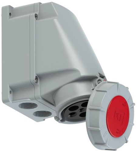 GP CEE 5P 63A 400V Aufputz-WC rot IP-67 - 6313184