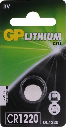 GP CR1220 Lithium-Knopfzelle 3 V 1 PS