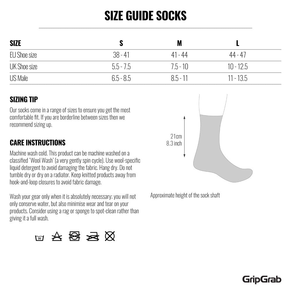 Gripgrab Alpine Merino High Cut – Socken