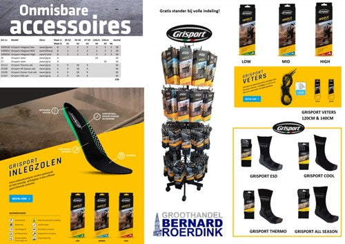 Grisport inlegzool medium 1000031 | zwart | maat 36 - 00.048.184.36