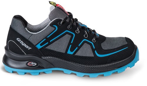 Grisport safety cross safety serena 33600 dames laag s3 grijs blauw - maat 42 - 00.049.005.42