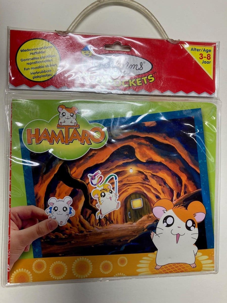 Universitätsspiele Hamtaro Fensteraufkleber wiederverwendbar