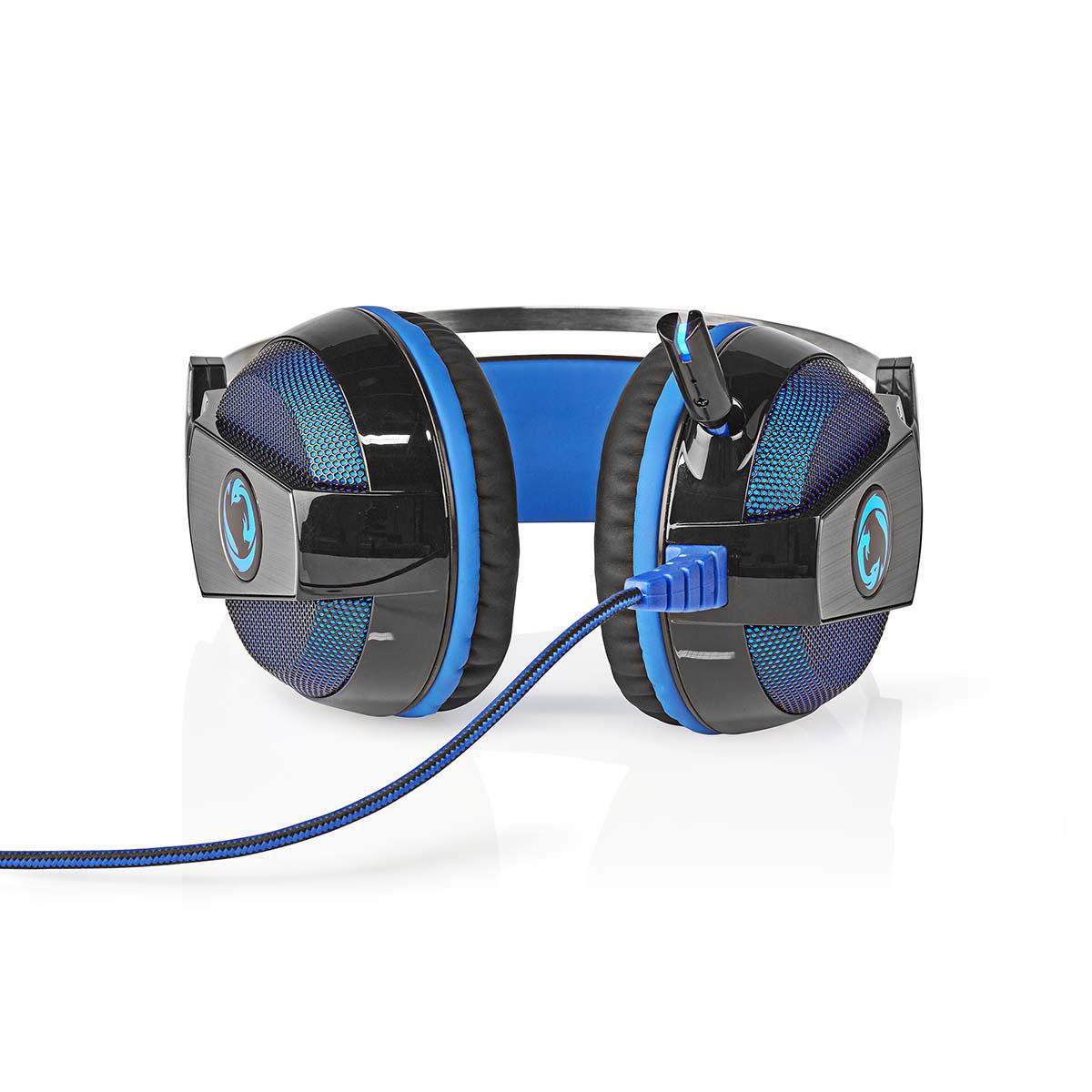 Nedis Gaming-Headset | Over-Ear | umgeben | USB Typ-A | 1 Stück - ghst500bk ghst500bk