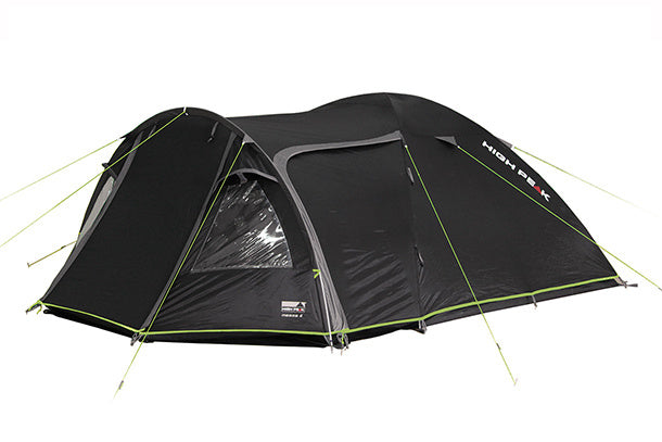 High Peak Family Tent Meso 4-Personen 360 x 240 x 130 cm Schwarz