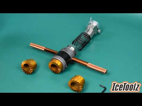 Icetoolz xpert Gabelkronenschneider ø26,4 27,0 30,0 mm, E231